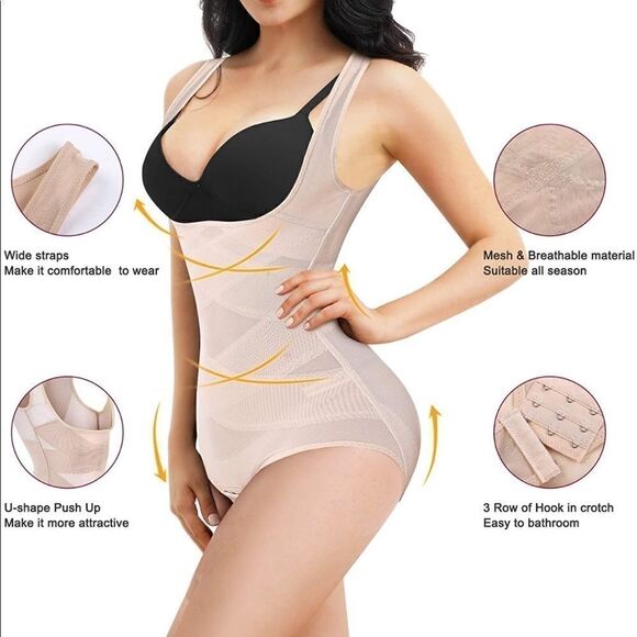 Shape-wear Waist Trainer Tummy Control Body - Picture 4 of 8